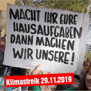Klimastreik 29.11.2019