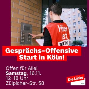 Gesprächsoffensive in Köln